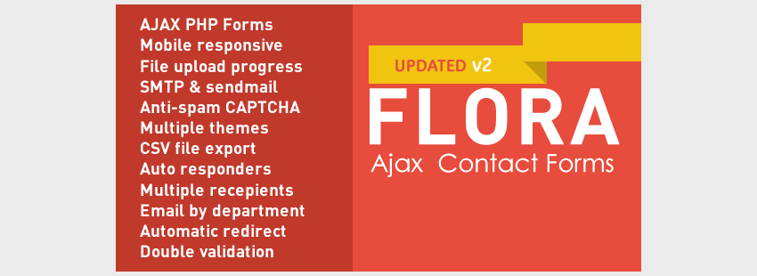Flora Forms - Responsive Ajax Contact Forms